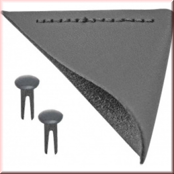 Motorhauben Schutzecken Leder