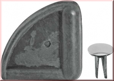 Motorhauben Schutzecken Gummi  ( 2 im SET )