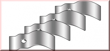 Halteklammern für Wischermotor Roadster und Phaeton