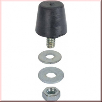 Auflagegummis für Heckscheibe offene Autos