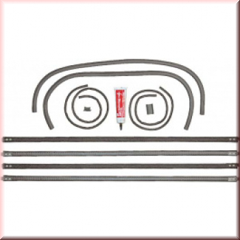 Vordertür-Fensterkanalsatz , für 1928-29 Coupé & 1930-31 Pickup & 1928-31 Tudor Limousine