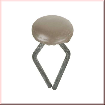 Türpolsterclip -  Braun