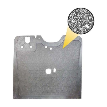 Gummifußmatte für Fahrzeuge mit Handbremse rechts neben dem Schalthebel