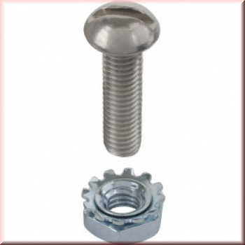 Schrauben-Set für Haubenhalter 1930-31 Edelstahl