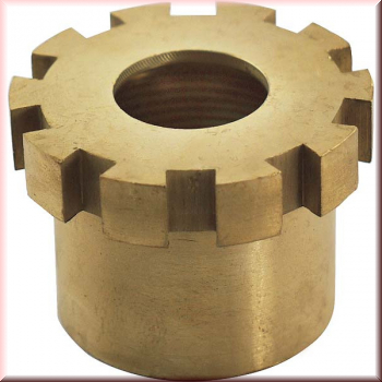 Wasserpumpe Pack Mutter - Massiv Messing - Geschmiedet - Wie Original