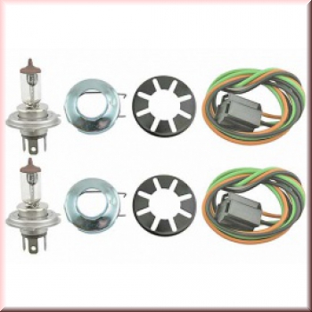 Umrüstsatz für Scheinwerfer auf 12V H4