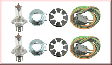 Umbausatz Halogen Scheinwerfer 6V