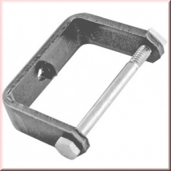 2 Halteklammern im Set für hintere Blattfeder