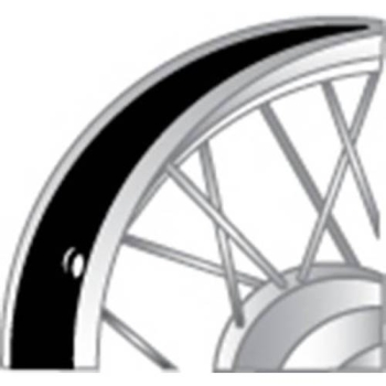 Preview: Gummieinlage für 21 Zoll ( Flap ) für Holz und Speichenräder , Model T und A