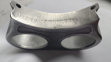 Preview: Halter für 2 Zusatzanzeigen runder Tacho, deutsche Produktion