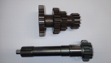 Umbausatz Getriebe Haupt-Vorgelegewelle, für einen längeren 1. und 2. Gang,