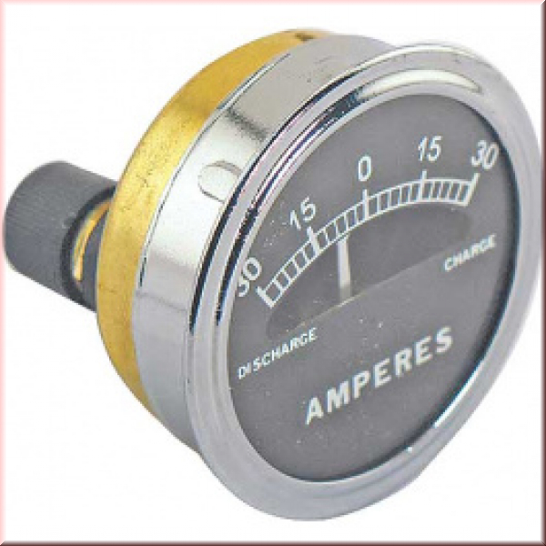 Amperemeter 30 AH, ohne Schriftzug wie original
