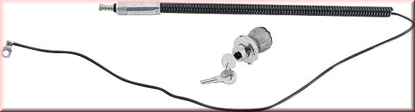 Zündschloß mit Panzerkabel