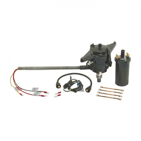 Zipper Centrifugal Advance Verteiler - 6 Volt positive Masse - inklusive Zündgerät und Spule