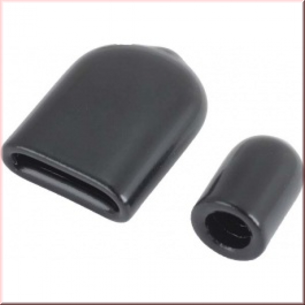 Schutzkappensatz für  4 Haubenhalter Gummi