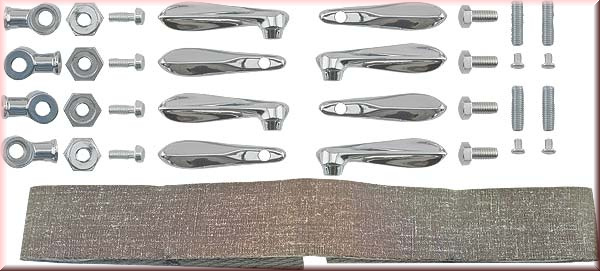 Befestigungssatz Windabweiserscheiben Roadster-Phaeton 1930-31