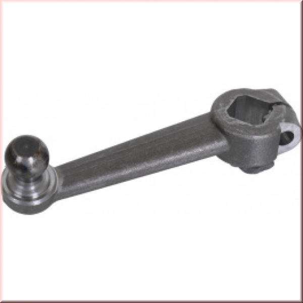 Lenkungshebel , Eineinhalb Zoll kürzer als der serienmäßige Lenkstockhebel, was das Lenken erleichtert.