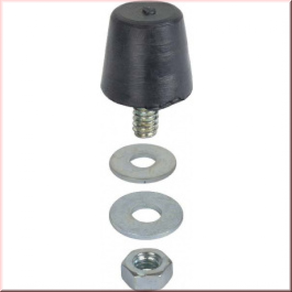 Auflagegummis für Heckscheibe offene Autos