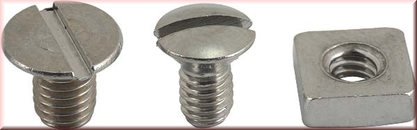 Ford Windschutzscheibenrahmen-Schraubensatz - Geschlossenes Auto - 8 Stück - Edelstahl