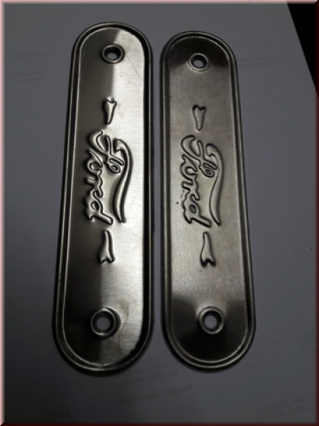 Einstiegsleisten Set für Coupe Zink wie Original