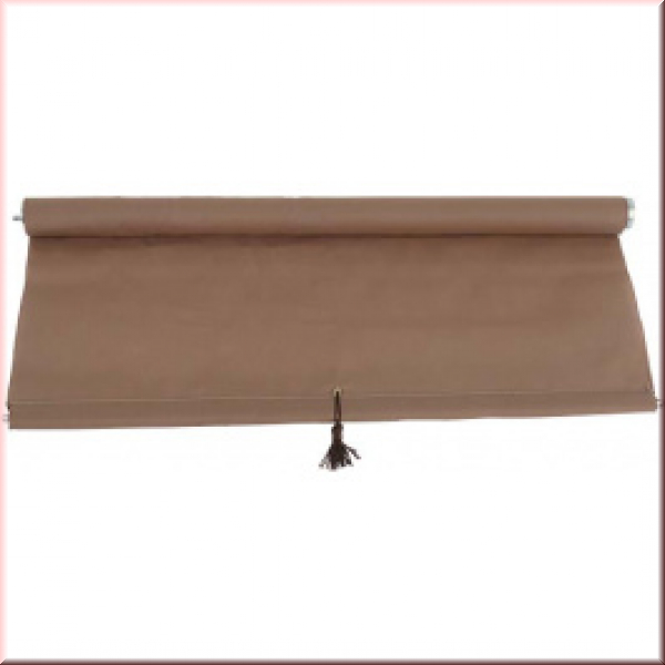 Heckscheibenrollo , braun ohne Halterung