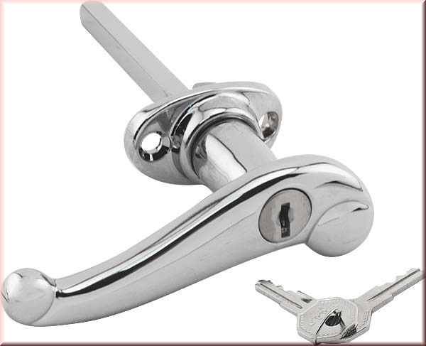 Türgriff mit Schloß rechts, 1931 Cabriolet & Fordor Limousine & 1930-31 Victoria