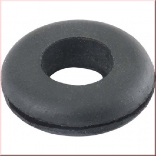 Gummidurchführung Kühlermaske-Chromschläuche, 3 im Set, 1928-29