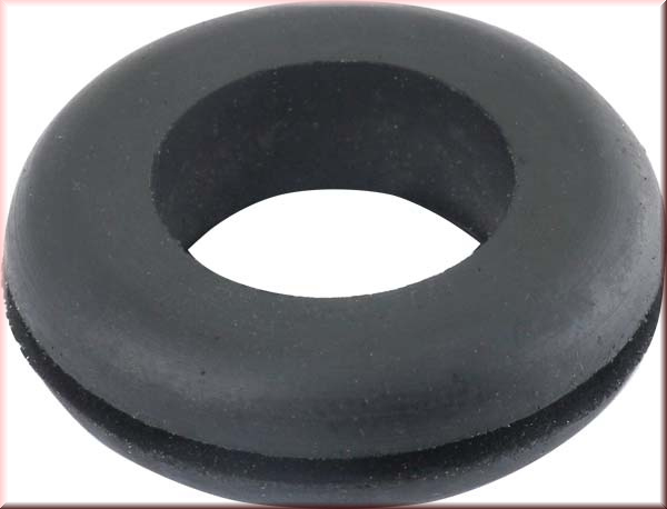 Gummidurchführung Kühlermaske-Chromschläuche, 3 im Set, 1930-31