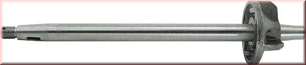Wasserpumpenwelle mit Flügelrad, rostfreier Stahl