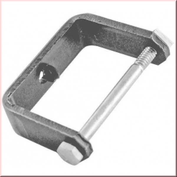 2 Halteklammern im Set für hintere Blattfeder