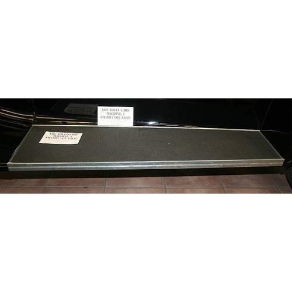 Zierleistensatz für Trittbrett links und rechts, Edelstahl, 1930 und frühe 31