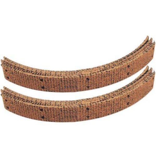 Masterkit Bremsbelag für alle 4 Bremsen, für Stahlbremstrommel, gewebtes Material mit Messingdraht verstärkt