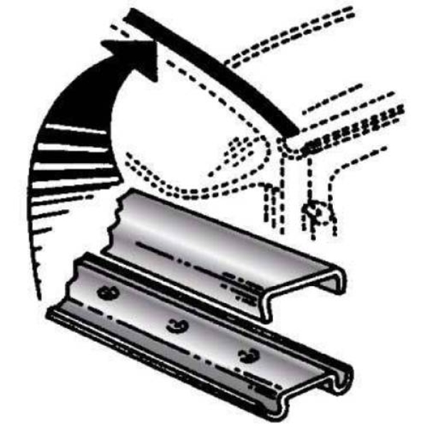Dachleiste mit Abdeckung, für vorn und hinten , kein Versand nur Selbstabholung