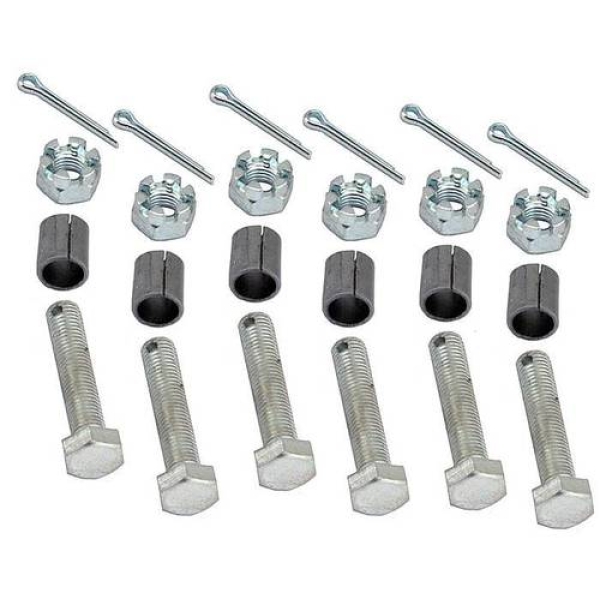 Befestigungssatz für seitliche Motorhalter im Rahmen