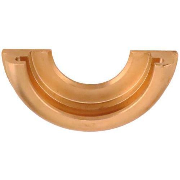 hintere Bronzeanlaufscheibe, bei Umbau auf moderne Lagerschalen