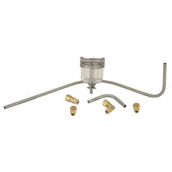 Kraftstofffilter Anbausatz für Fahrzeuge mit Kraftstoffhahn an der Spritzwand , 1931 Kraftstofffilter Anbausatz für Fahrzeuge mit Kraftstoffhahn an der Spritzwand , 1931