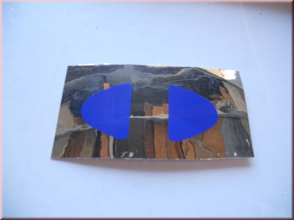 Aufkleber für Stoßstangenhalter mitte