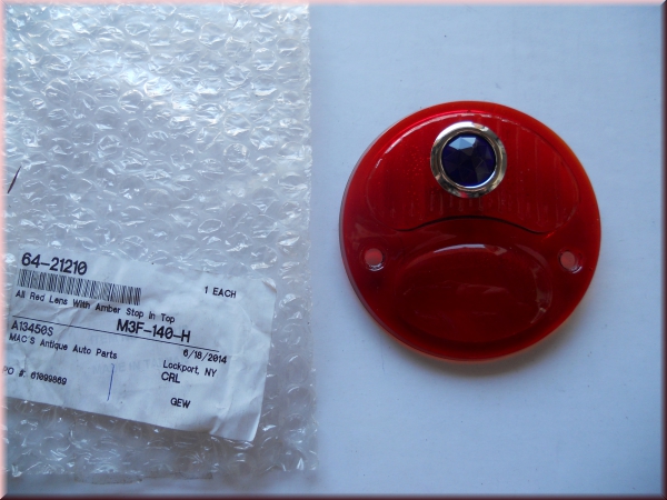 Rücklichtglas Rot-Blau