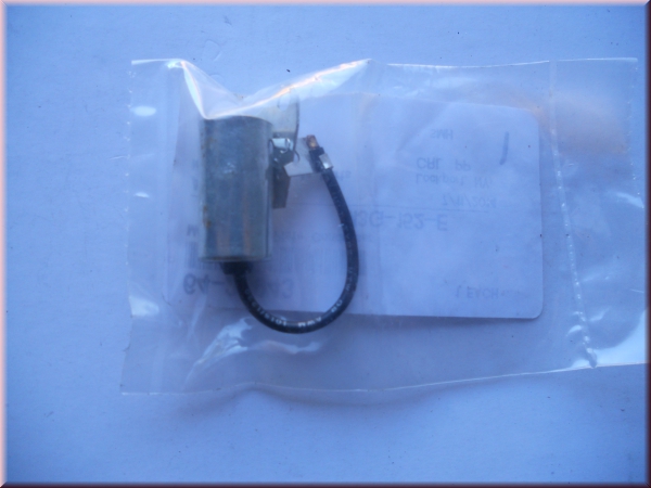 Kondensator, neue Ausführung auf der Grundplatte