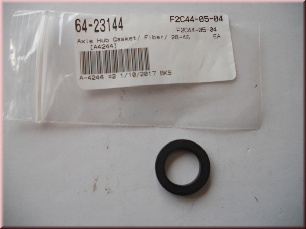 2 x Dichtung  für Achsstumpf Hinterachse, kommt hinter die große Unterlegscheibe an der Bremstrommel