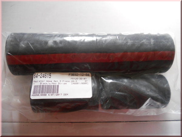 Kühlerschlauch Satz Schwarz-Rot , Modelljahr 1930-31