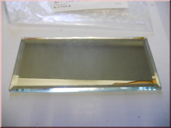 Innenspiegel-Glas ca. 15 cm breit und 6,4 cm hoch