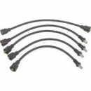 Zündkabelsatz für elektr. Verteiler und für moderne Verteilerkappen