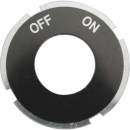On - Off Platte hinter dem Zündschloß