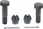 Schraubensatz hintere Bremsankerplatte 8 tlg.für eine Seite