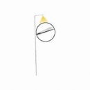 Zünd und Gas Stellstange Edelstahl für 1930-31