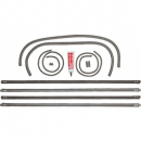 Vordertür-Fensterkanalsatz , für 1928-29 Coupé & 1930-31 Pickup & 1928-31 Tudor Limousine