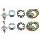 Umrüstsatz für Scheinwerfer auf 12V H4