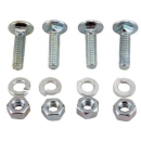 1/4"-Schlossschrauben zur Befestigung der Außenkante des Kotflügels an der Kotflügelstrebe