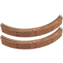 Masterkit Bremsbelag für alle 4 Bremsen, für Stahlbremstrommel, gewebtes Material mit Messingdraht verstärkt